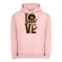 Pigment Salmon love melanin Urban Hoodie - texasbilliewilder