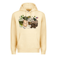 Pina Colada coffee cups army Premium Hoodie - texasbilliewilder