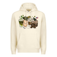 Sandshell coffee cups army Premium Hoodie - texasbilliewilder