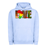 Pigment Grape Ice love melanin with african map Urban Hoodie - texasbilliewilder