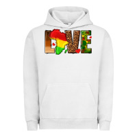 Pigment Lunar Rock love melanin with african map Urban Hoodie - texasbilliewilder