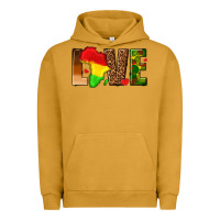 Pigment Peanut Butter love melanin with african map Urban Hoodie - texasbilliewilder