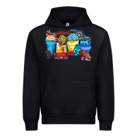 Black truck coffee cups Urban Hoodie - Zillion Design Studio