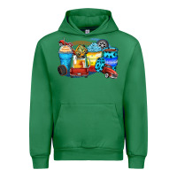 Emerald truck coffee cups Urban Hoodie - Zillion Design Studio