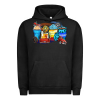 Pigment Black truck coffee cups Urban Hoodie - Zillion Design Studio