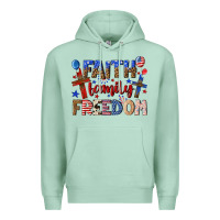 Seafoam faith family freedom Premium Hoodie - texasbilliewilder
