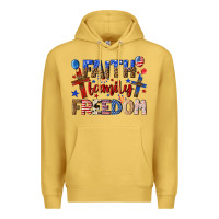 Antique Gold faith family freedom Premium Hoodie - texasbilliewilder