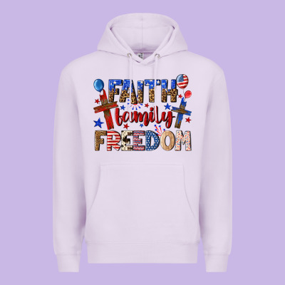 Faith Family Freedom Premium Hoodie Designed By Texasbilliewilder