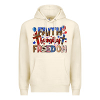 Tofu faith family freedom Premium Hoodie - texasbilliewilder
