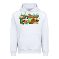 White panda coffee cups Urban Hoodie - Zillion Design Studio