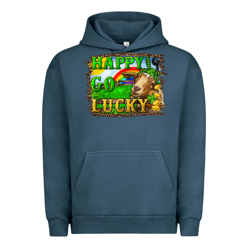 Happy Go Lucky Goat Urban Hoodie by RanaPortraitStore | Teevron