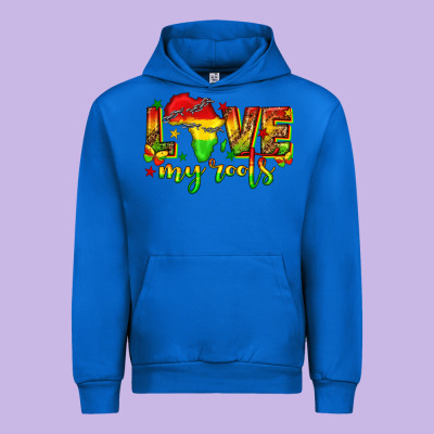 Urban Hoodie love my roots juneteenth