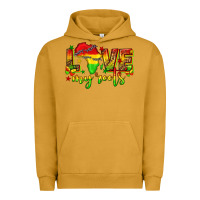 Pigment Peanut Butter love my roots juneteenth Urban Hoodie - texasbilliewilder