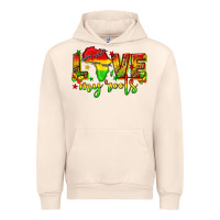 Sandshell love my roots juneteenth Urban Hoodie - texasbilliewilder