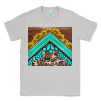 Moon Dust western  sunflower turquise gemstone  tumbler Classic Tee - BarkalooDesign