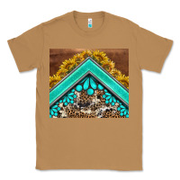 Toasted Coconut western  sunflower turquise gemstone  tumbler Classic Tee - BarkalooDesign