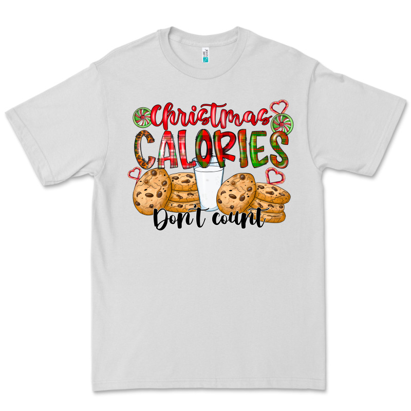 Christmas Calories Dont Count Premium Tee by CowhideDigitalArt | Teevron