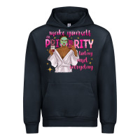 Navy make yourself a priority today and everyday Urban Hoodie - texasbilliewilder