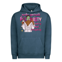 Pigment Midnight Navy make yourself a priority today and everyday Urban Hoodie - texasbilliewilder