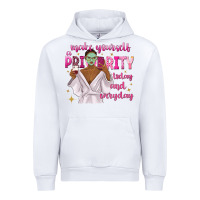 White make yourself a priority today and everyday Urban Hoodie - texasbilliewilder