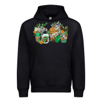 Black koala coffee cups Urban Hoodie - Zillion Design Studio