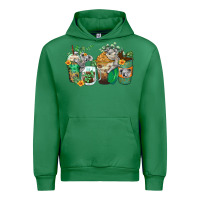 Emerald koala coffee cups Urban Hoodie - Zillion Design Studio