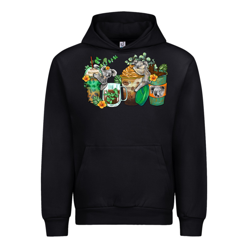 Koala Coffee Cups Urban Hoodie by Zillion Design Studio | Teevron