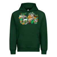 Foreset Green koala coffee cups Urban Hoodie - Zillion Design Studio