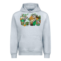 Heather Grey koala coffee cups Urban Hoodie - Zillion Design Studio