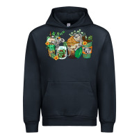 Navy koala coffee cups Urban Hoodie - Zillion Design Studio