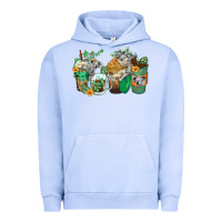 Pigment Grape Ice koala coffee cups Urban Hoodie - Zillion Design Studio