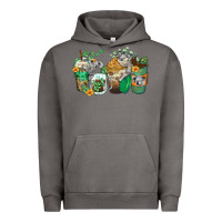 Pigment Tornado koala coffee cups Urban Hoodie - Zillion Design Studio