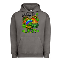 Pigment Tornado Happy Go Lucky Pot Of Gold And Rainbow Heart Urban Hoodie - RanaPortraitStore