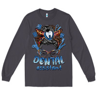 Smoke dental assistant messy bun Long Sleeve Tee - BarkalooDesign