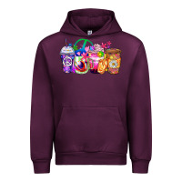 Hippie Coffee Cups Urban Hoodie | Teevron