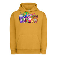 Pigment Peanut Butter hippie coffee cups Urban Hoodie - Zillion Design Studio
