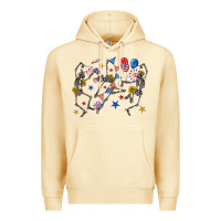 Pina Colada fourth of july dancing skeleton Premium Hoodie - texasbilliewilder