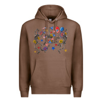 Chestnut fourth of july dancing skeleton Premium Hoodie - texasbilliewilder