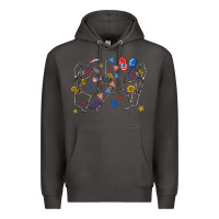 Smoke fourth of july dancing skeleton Premium Hoodie - texasbilliewilder