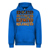 Cobalt melanin educated motivated elevated melanated Urban Hoodie - texasbilliewilder