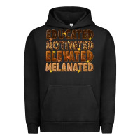 Pigment Black melanin educated motivated elevated melanated Urban Hoodie - texasbilliewilder
