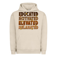 Pigment French Oak melanin educated motivated elevated melanated Urban Hoodie - texasbilliewilder
