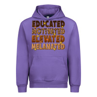 Tulip melanin educated motivated elevated melanated Urban Hoodie - texasbilliewilder