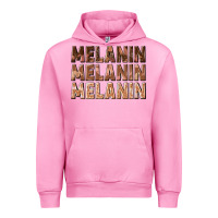 Fuchsia Pink melanin melanin melanin Urban Hoodie - texasbilliewilder