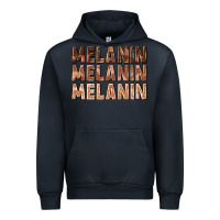 Navy melanin melanin melanin Urban Hoodie - texasbilliewilder