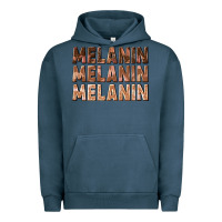 Pigment Midnight Navy melanin melanin melanin Urban Hoodie - texasbilliewilder