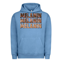 Pigment Pebble Blue melanin melanin melanin Urban Hoodie - texasbilliewilder