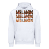 White melanin melanin melanin Urban Hoodie - texasbilliewilder