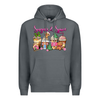 Rock sugar and spice pink gingerbread coffee cups Premium Hoodie - Zillion Design Studio