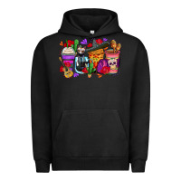 Pigment Black day of the dead coffee cups Urban Hoodie - Zillion Design Studio